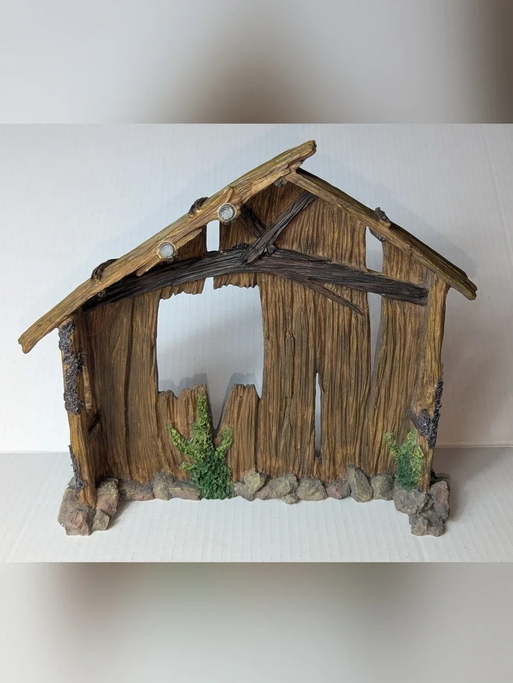 Royal Doulton Holiday Traditions Classic Nativity Creche Stable Angel